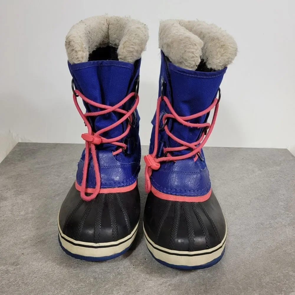 Sorel Snow Carnival duck Ny1879484 waterproof mid calf boots shoes Navy Size 5